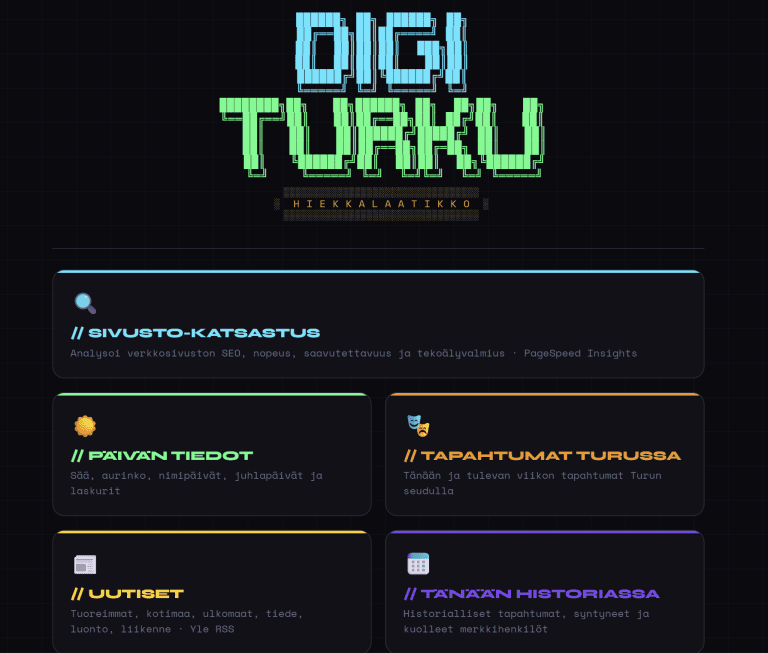 Digi Turku Hiekkalaatikko